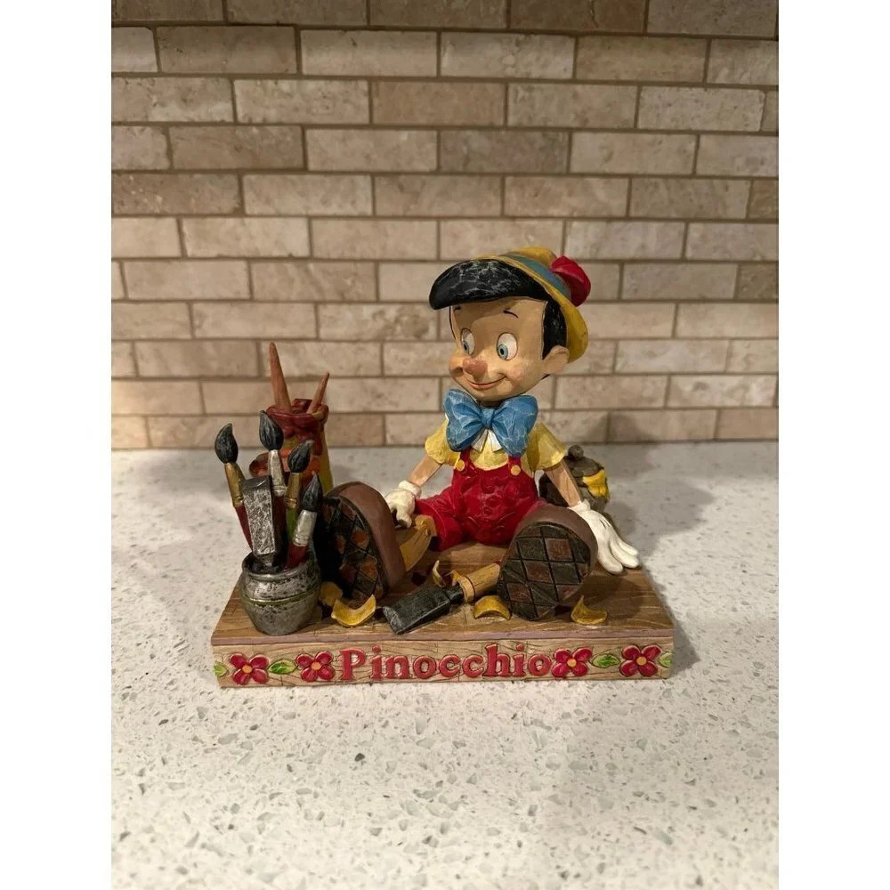 Jim Shore Disney Showcase #4005220 Carved From The‎ Heart Pinocchio Figurine
